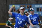 Softball vs Babson  Wheaton College Softball vs Babson College. - Photo by Keith Nordstrom : Wheaton, Softball, Babson, NEWMAC